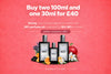 Buy two 100ml and one 30ml for £40